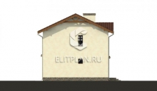 Проект двухэтажного дома с эркером E13 - Фасад 4